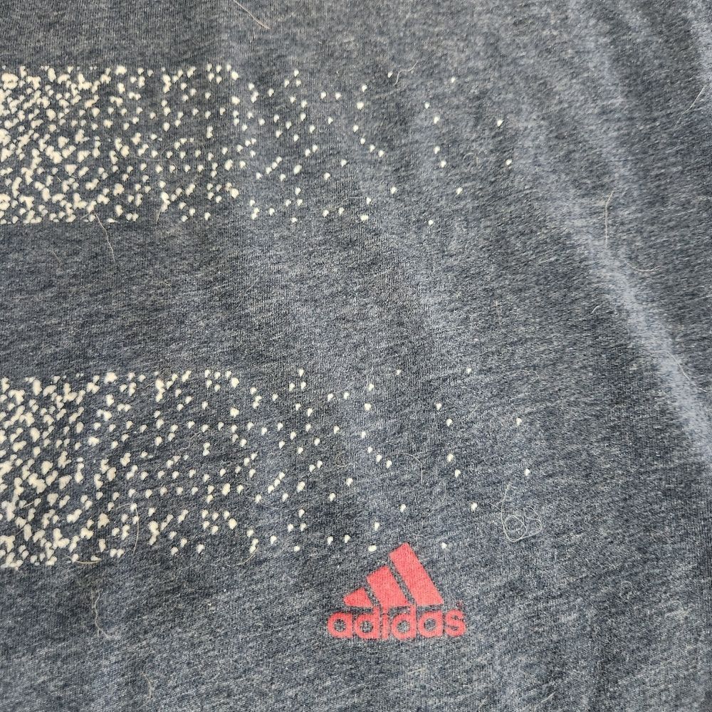 Adidas USA Golf Men's 2XL XXL‎ T-Shirt Flag Logo Short Sleeve Blue Tee Casual - Picture 4 of 8
